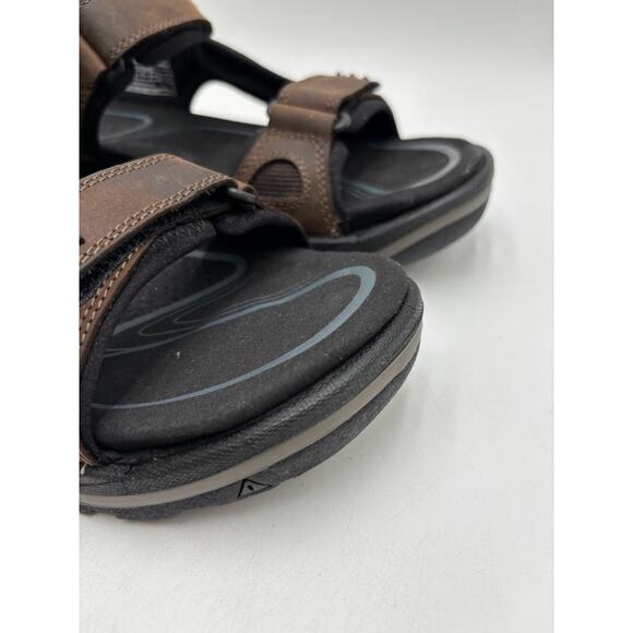 KEEN Rialto 3 Point DARK EARTH 1016643 Men's NEW Sandals Brown US Size 8 NIB - Picture 2 of 11